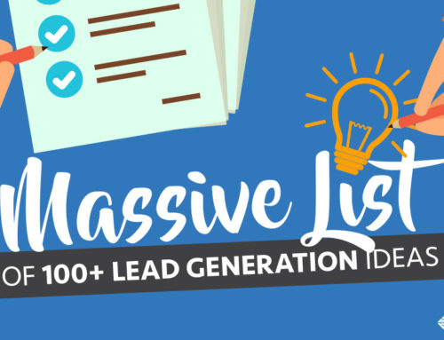 Massive List Of 100+ Lead Generation Ideas